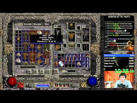 Diablo 2 Paladin Any% World Record! - 2:03:57