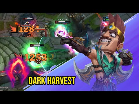 Trying to one shot everyone with Draven (DARK HARVEST BUILD)