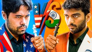 Hikaru vs. Gukesh BULLET TIME SCRAMBLE | Checkmate: USA vs. India