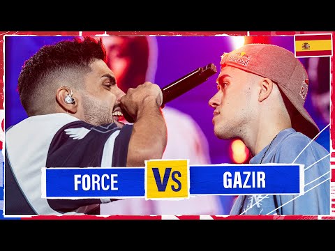 FORCE vs GAZIR - Cuartos |  Red Bull Batalla Final Nacional España 2024