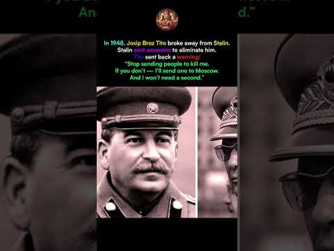 Tito’s Warning to the Soviet Union #history #shorts