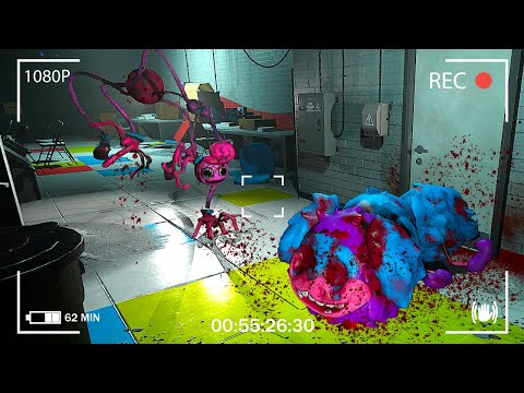 HOW Mommy Long Legs KILL PJ Pug-A-Pillar? - Hidden Camera in Poppy Playtime: Chapter 2