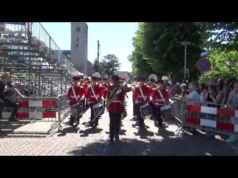 Floraband Rijnsburg tijdens Rijnsburgse FlowerParade 2022