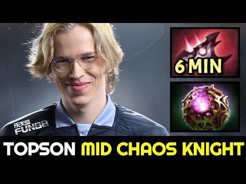 TOPSON Random Mid Chaos Knight with Octarine Core Build Dota 2