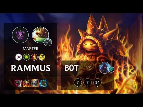 Rammus Bot vs Aphelios - KR Master Patch 10.11