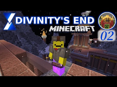 Jim in Divinity's End Minecraft E02 - Meet The Curator!