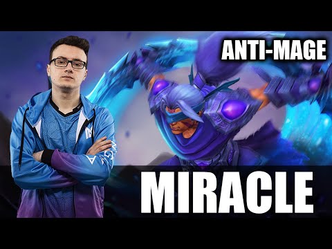 MIRACLE - ANTIMAGE Safelane - 7.28 - Must watch game - Dota 2 Pro Games - Full Gameplay