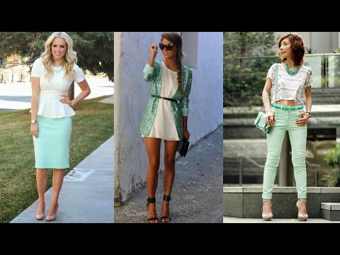 COLORES DE MODA PRIMAVERA VERANO 2020 / color turquesa combinaciones / Fashion Love