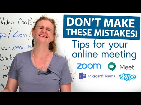 ZOOM會議技巧。什麼該做，什麼不該做！ (ZOOM Meeting Tips: What to do and what not to do!)