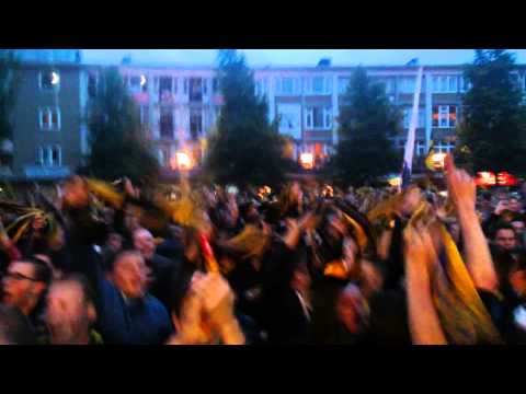 Hoempa 1 na NAC - RODA JC op de markt in Kerkrade