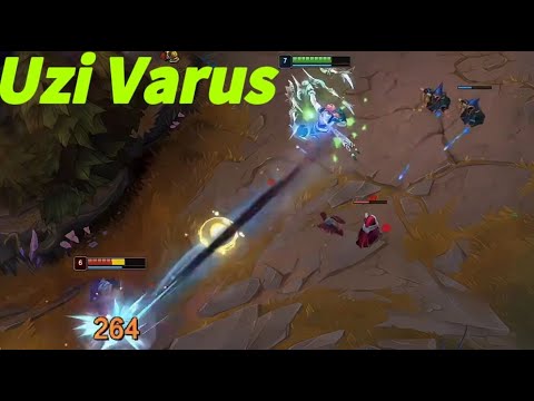 UZI VARUS  VS  EZREAL , BEST ADC IN THE WORLD!