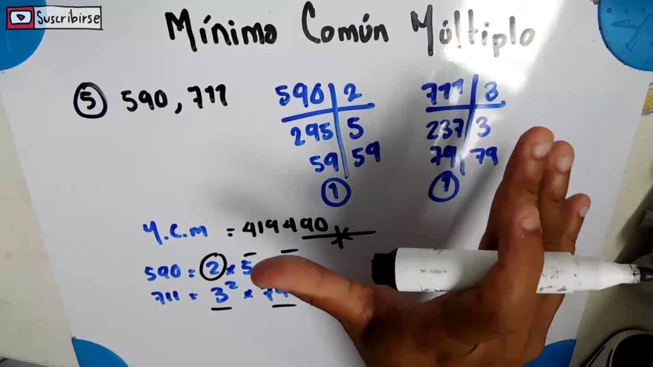 MINIMO COMUN MULTIPLO | EJERCICIO 2 |