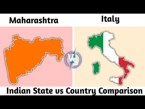 Maharashtra Vs Italy Comparison | India Vs Italy Comparison | Indian State Vs Country Comparison