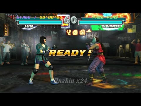 13_6 Jun Kazama y Julia vs Kunimitsu Ryona y Panda - Tekken Tag HD PS3 ( Anakin x24 )
