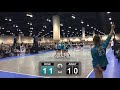 Hallee Burress #22 Setter Rise teal jersey, Omaha Day 3 Highlights