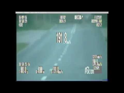 Kolejny debil na motocyklu który uznał że ucieknie policji