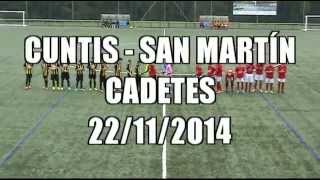 preview picture of video 'Cuntis vs San Martín Cadetes - Resumen'