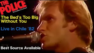 The Police - The Bed's Too Big Without You (Live in Chile '82 1st Night) RARE BEST VERSION AVAILABLE