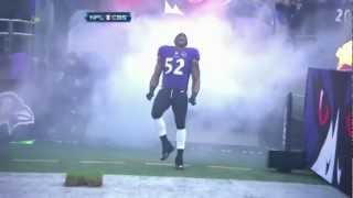 Baltimore Ravens Linebacker Ray Lewis Last Dance On Home Turf