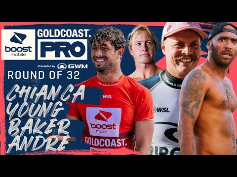Chianca, Young, Baker, Andre | Boost Mobile Gold Coast Pro - Round of 32 Heat Replay