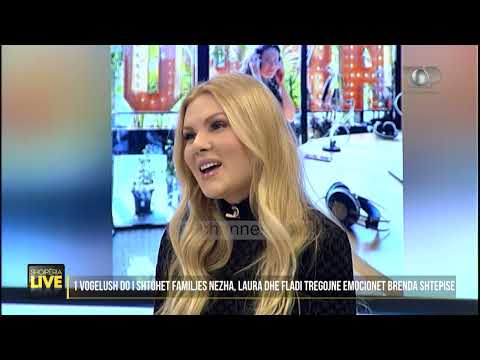 "Prisnin vajzë",Laura Nezha tregon momentin e zbulimit të gjinisë së bebit të Fladit-Shqipëria Live