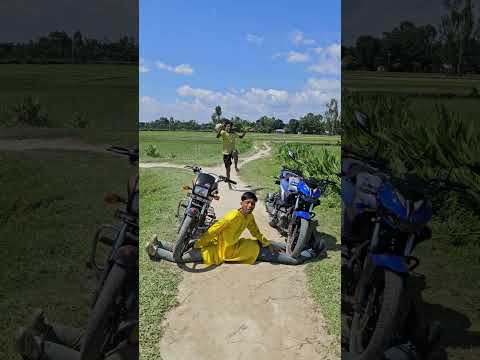 The boys fled on their motorcycle.3465#funny #automobile