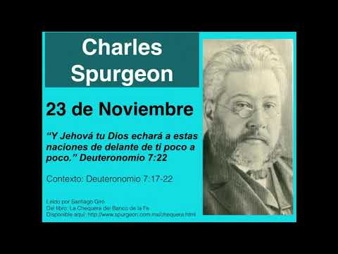 Deuteronomio 7,22. Devocional de hoy. Spurgeon en español.