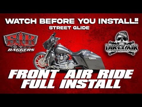 ⚡Installing Dirtyworks FRONT Air Ride Suspension System FULL INSTALL Experience the Ultimate Ride⚡