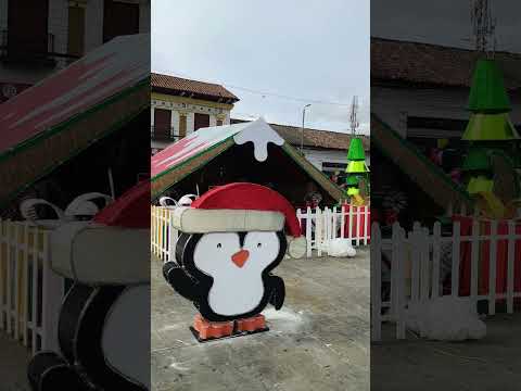 Así se ve la decoración alumbrado navideño en Facatativá Cundinamarca, inauguración 5 de diciembre