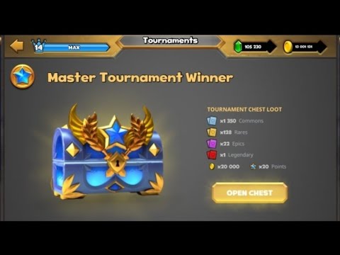 | Black Witch Tournament Win | 5th Master #castlecrush  #kevingaming #castlecrushtournament