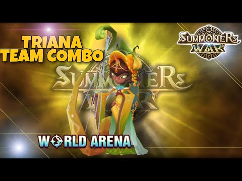 Triana Team Combo in World Arena - Summoners War
