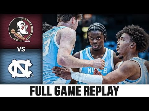 Florida State vs. North Carolina Full Game Replay | 2025-26 ACC Men's Basketball