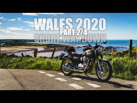 Wales 2020 long weekend motorbike trip part 2/4 - South Snowdonia ride