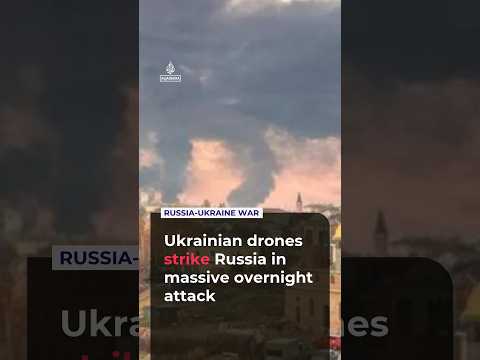 Ukraine launches massive drone attack on Moscow, Russian oil refinery reportedly hit