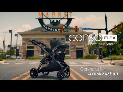 Chicco Corso Flex Convertible Stroller -  Travel System