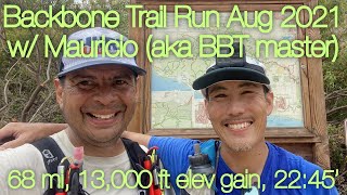 Backbone Trail Run w/ Mauricio Puerto