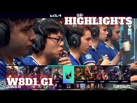 S04 vs VIT - Highlights | Week 8 Day 1 S11 LEC Summer 2021 | Schalke 04 vs Vitality