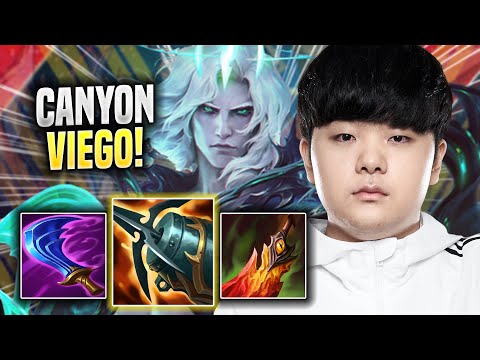 CANYON IS A GOD WITH VIEGO! - DK Canyon Plays Viego JUNGLE vs Taliyah! | Season 2022