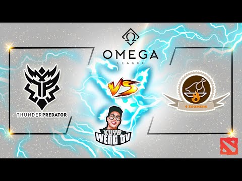 [LIVE] Thunder Predator vs 4 Zoomers (BO3) Upper Bracket R1 | OMEGA League Americas Divine Division