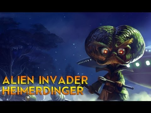 League of Legends - Alien Invader Heimerdinger Skin