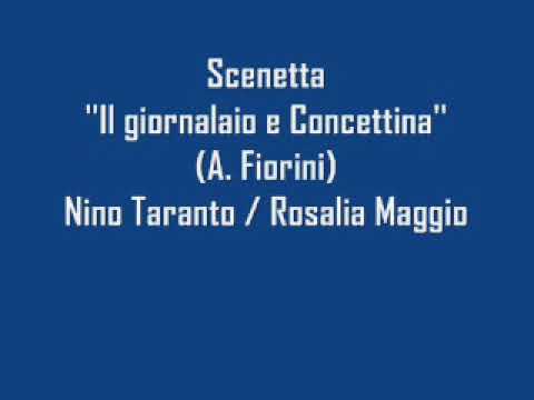 Scenetta ''Il giornalaio e Concettina'' - Nino Taranto / Rosalia Maggio