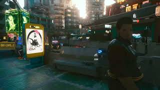 Cyberpunk 2077 mod vr Vorpx (no need the program) test