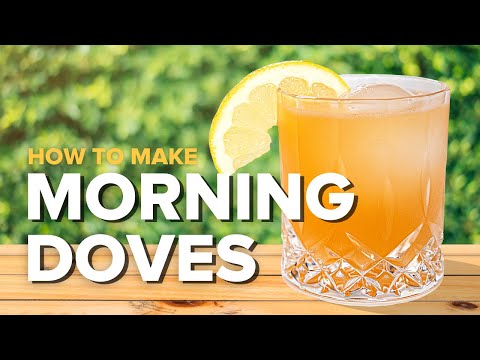 How to Make the Morning Doves Cocktail #Recipe