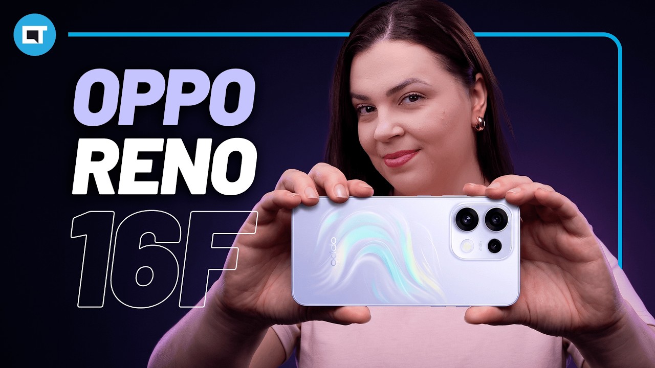 OPPO Reno16 F 5G: O Celular com Design 3D Surreal e Câmeras de 50 MP