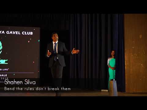 C4 Shahen Silva - Impromptu speech