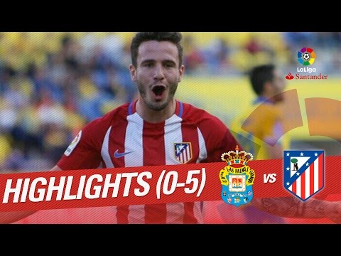 Resumen de UD Las Palmas vs Atlético de Madrid (0-5)