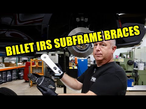 How to install UPR Billet IRS Subframe Braces on 2015-24 Mustangs
