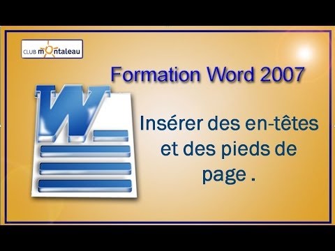 comment modifier pied de page powerpoint 2007