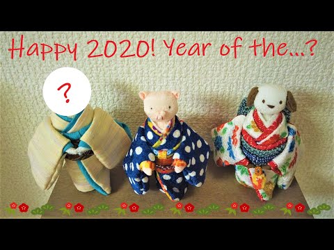 Happy New Year! First Shrine Visit of 2020 + New Year's Dolls (Timelapse)
