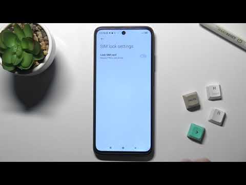 How to Disable PIN for SIM Card in XIAOMI Redmi 10 –  Remove SIM PIN